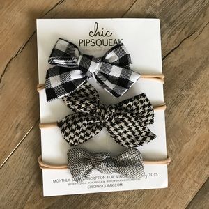 Chic Pip Squeak Headband Bows